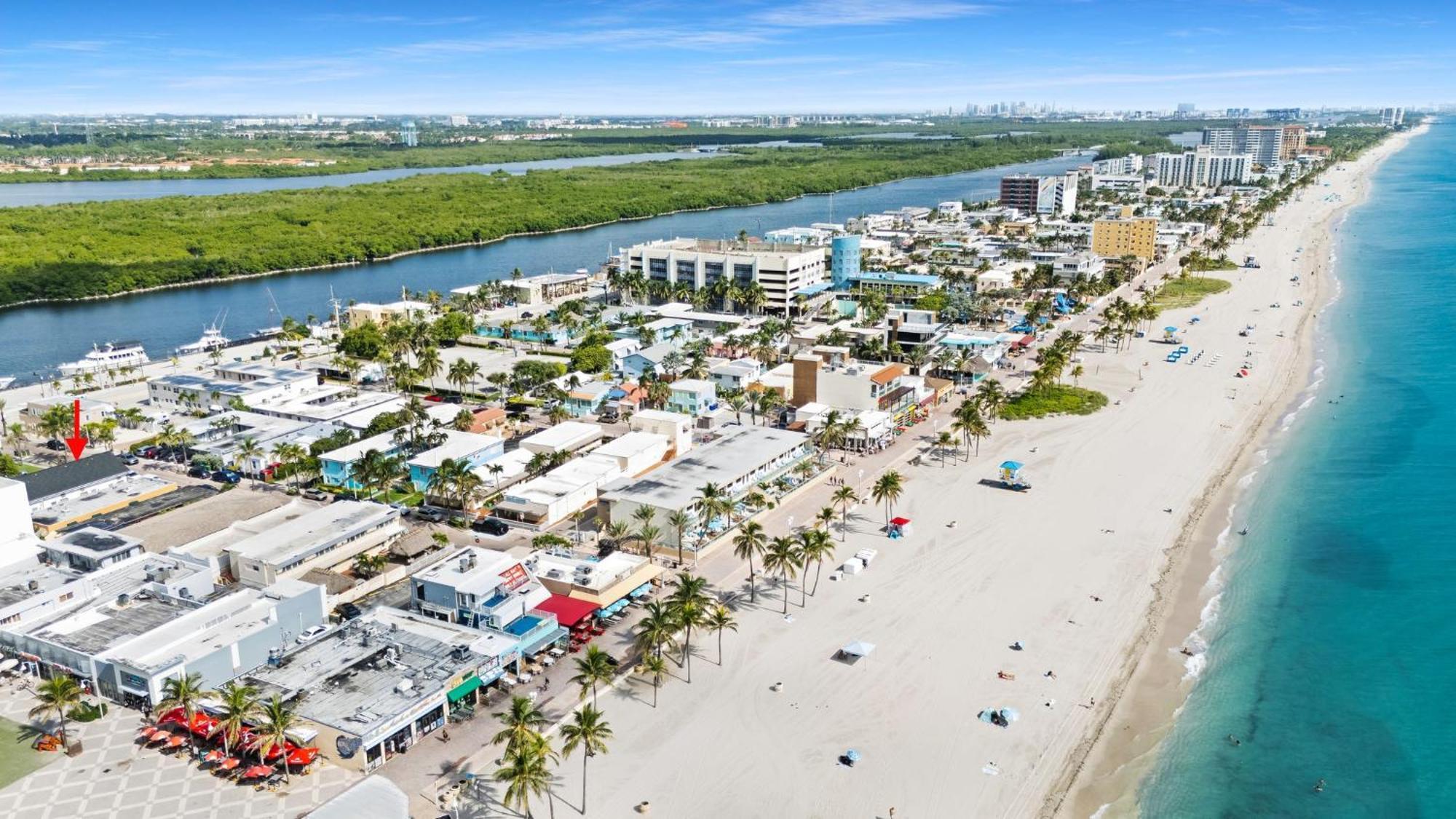 Oceanside Boutique Loft Apt Cozy Beach Unit # 7 Χόλιγουντ Εξωτερικό φωτογραφία