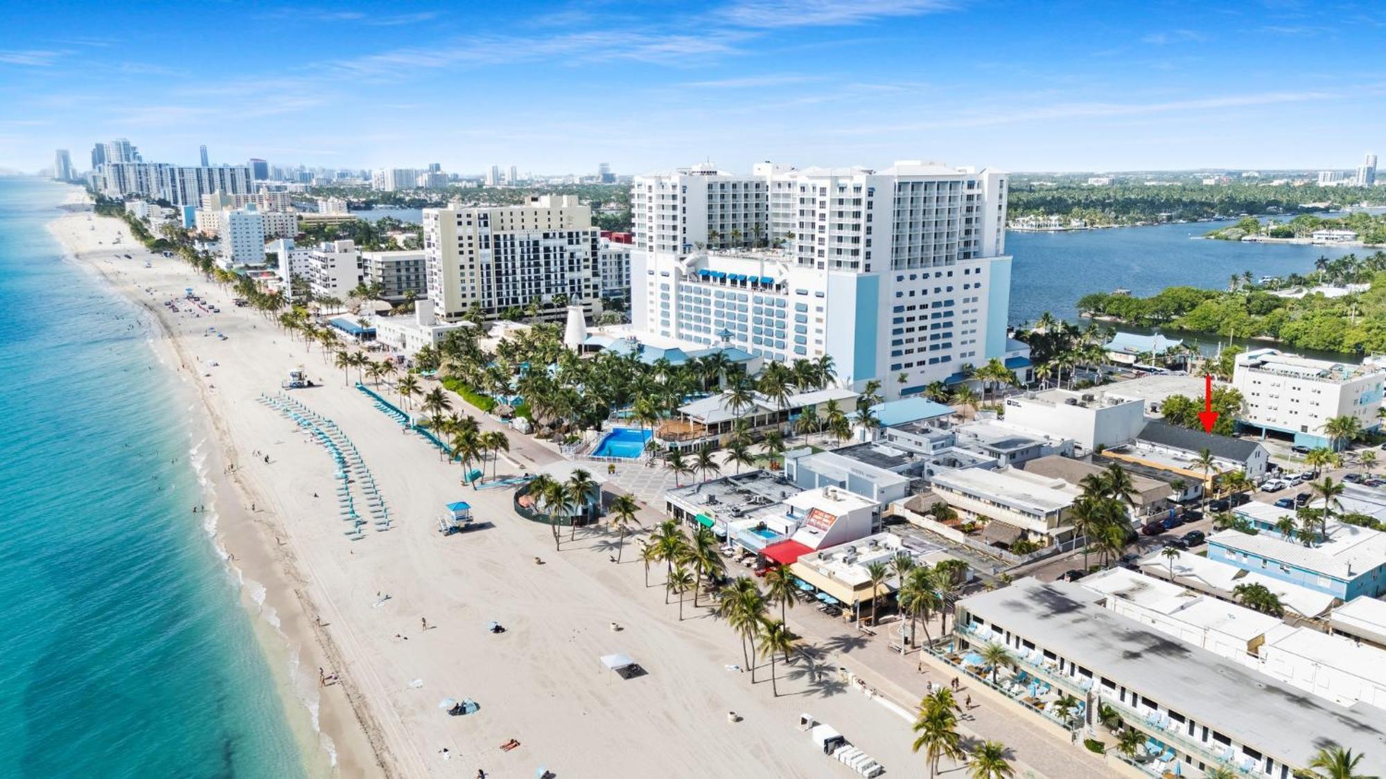 Oceanside Boutique Loft Apt Cozy Beach Unit # 7 Χόλιγουντ Εξωτερικό φωτογραφία